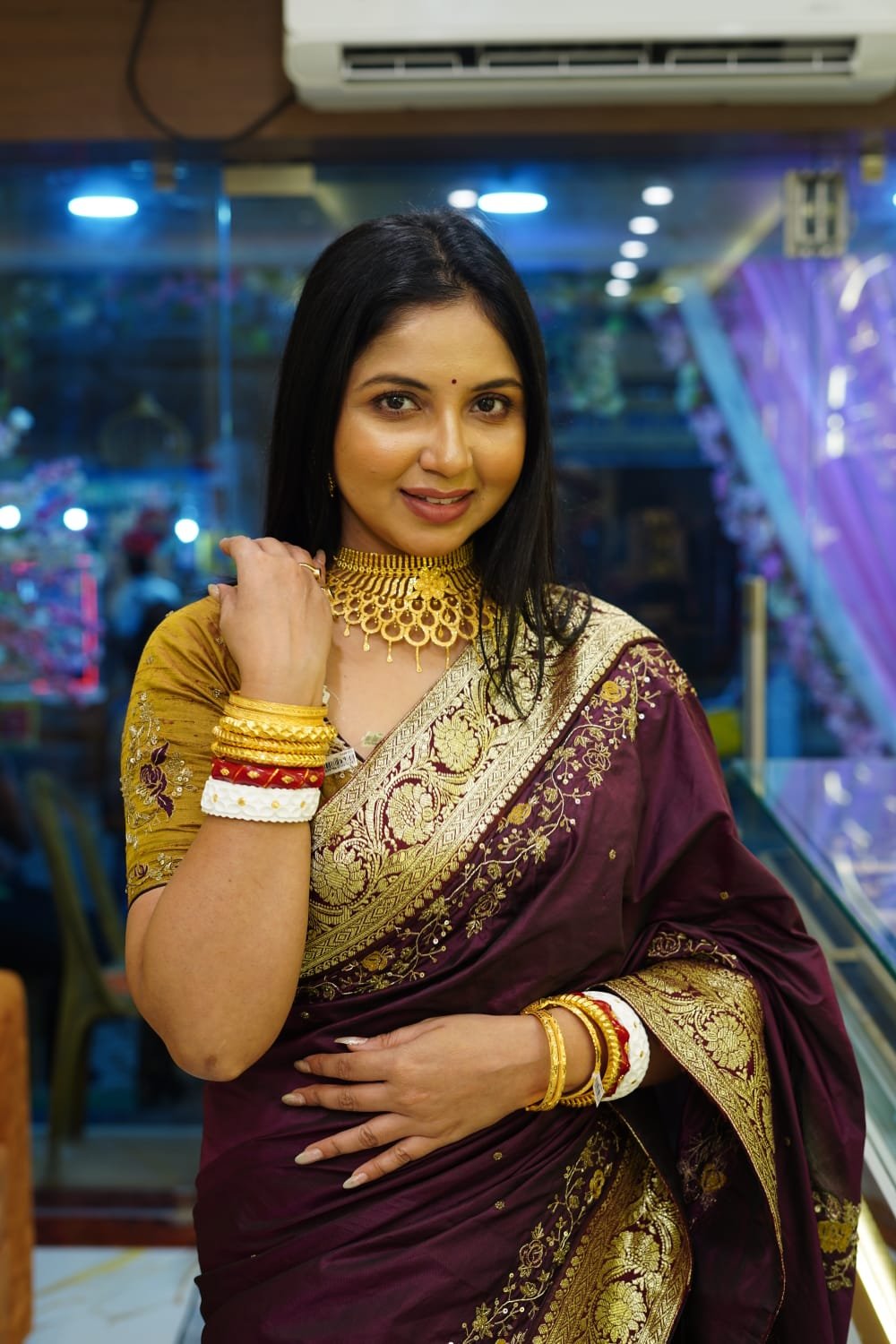Anklet — Diamond jewellery by Laxmi Gold Palace, Kolkata